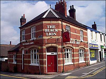 The Black Lion at the junction of Broad Street and St. James Street