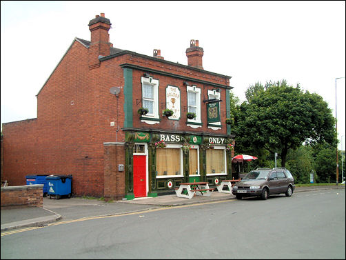 View of the Golden Cup on Old Town Road, Hanley