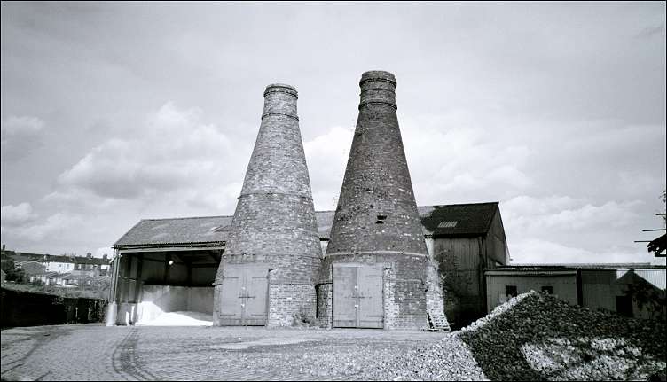 The pair of Bottle Ovens at Johnson Brothers Pottery (Trent Pottery)