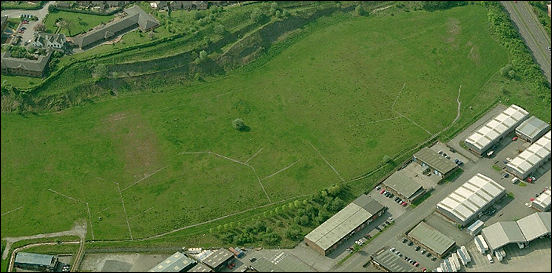 Aerial view of the Metallic Tileries site - Bradwell