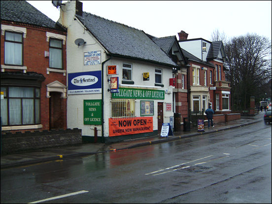 Tollgate Newsagents shop