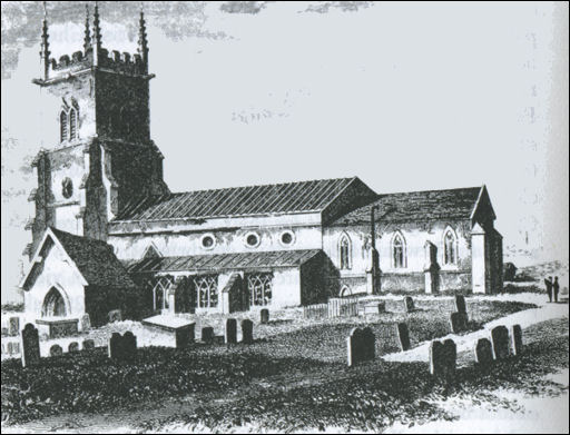 Stoke Church which was taken down in 1829