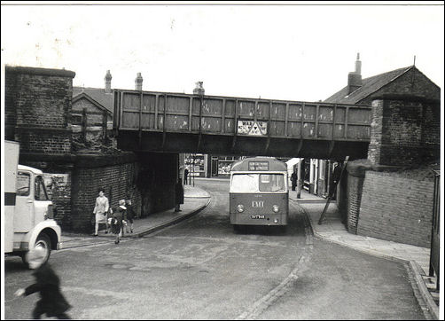Loop Line bridge over Heathcote Street, Kidsgrove