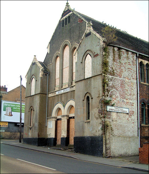 The former Tunstall Spiritualist Church on St. Michaels Road