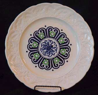 9 1/2" plate by Coalport Porcelain Works 