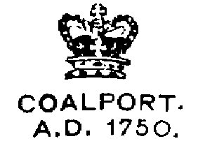 Coalport dating marks