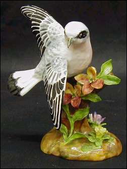 Crown Staffordshire bird figurine