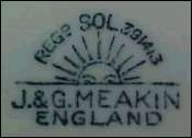 英国J&G百年前出口美国瓷器