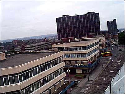Photo of West Precinct - from top of Meigh Street Car Park
