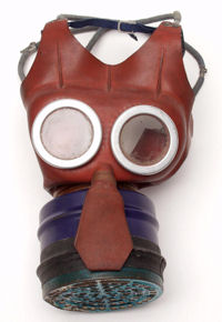 the Mickey Mouse gas mask