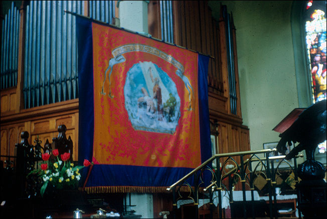 Mineworkers banner