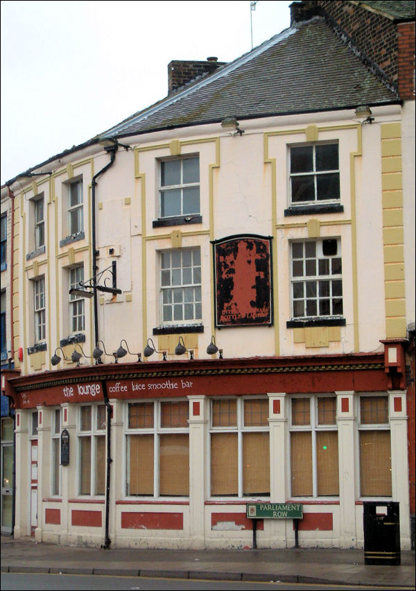 the old Five Towns Inn - Parliament Row, Hanley
