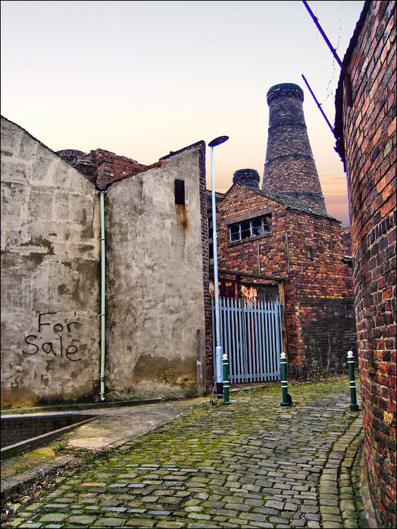 Short Street and Enson's kilns, Longton - 2007