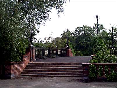 Canal bridge from the bandstand area