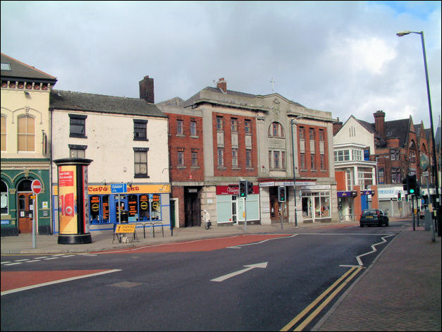 The Strand, Longton - showing the Methodist Central Hall