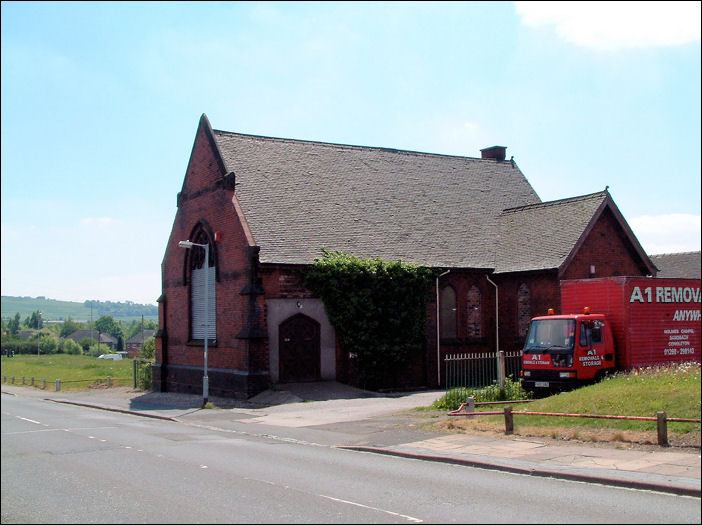 former church building used for storage by A1 removals 
