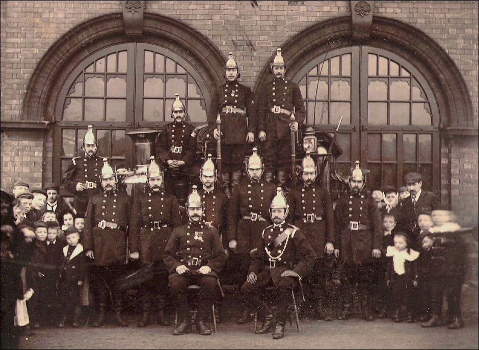 Tunstall Fire Brigade - c.1890's