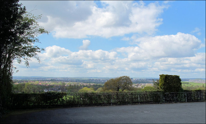"a mansion called Ash Hall, on an elevated site, overlooking Bucknall and Hanley"