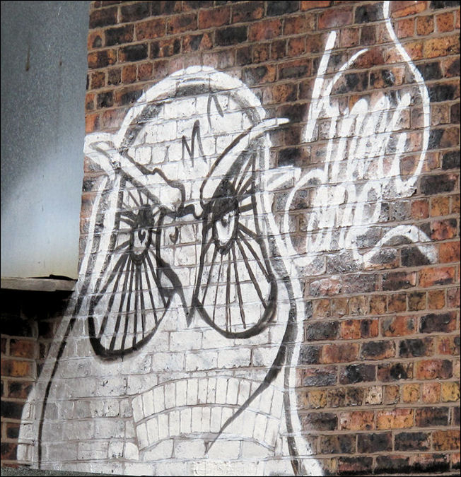 the owl overlooks Marsh Street South 