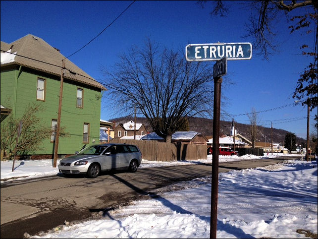 Etruria Street, East Liverpool, Ohio, USA