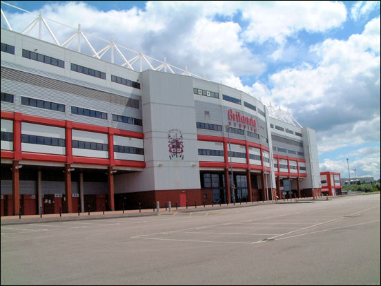 Britannia Stadium - the Stoke City football ground