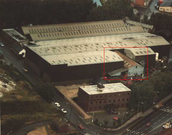 Photo: 1983/4 Most of the factory has been rebuilt