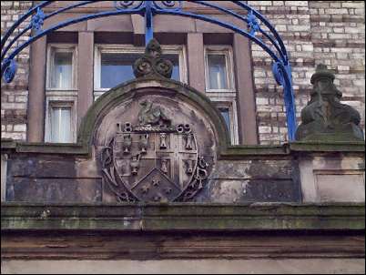 Detail above the town hall door