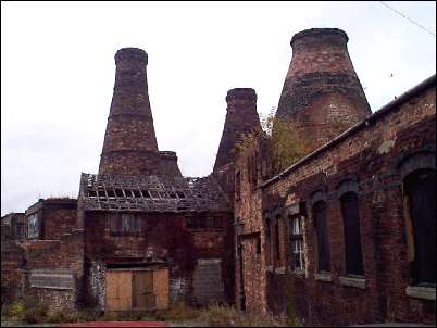 Bottle Kilns at Enson Pottery