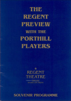 The Regent Preview with the Porthill Players - Regent Theatre - 17 Sept 1999