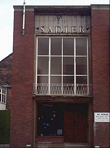 Sadler - entrance to the offices on Market Place