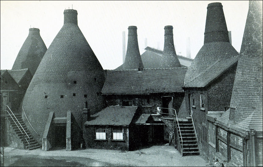 Original Bottle Kiln Ovens, Wedgwoods, Etruria  c.1952