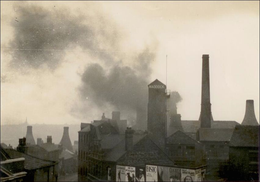 Maddock's were earthenware manufacturers at Newcastle Street, Dale Hall, Burslem in Stoke-on-Trent.