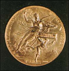 Gold Medal, Paris 1878