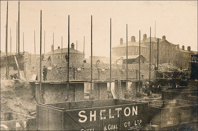 The building of a new by-product plant at Shelton Steel & Coal Co Ltd - 1922/23