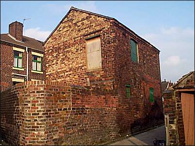 Back of the end house in Berkeley Street