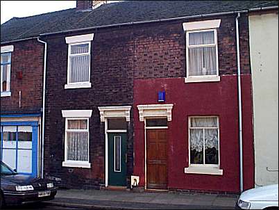 Terraced houses in Bernard Street