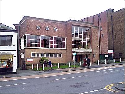 the Mitchell Memorial Theatre, Broad Street, Hanley 