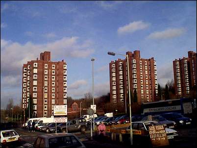 Flats on the Potteries Way ring road 