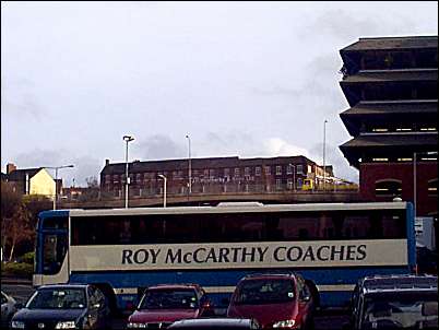 Potteries Shopping Centre Car Park to the right