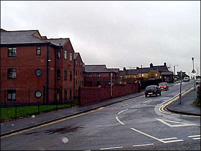 Left Side of Derby Street - looking from Botteslow Street
