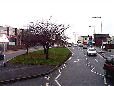 Hulton Street - looking towards Town Road and Hanley