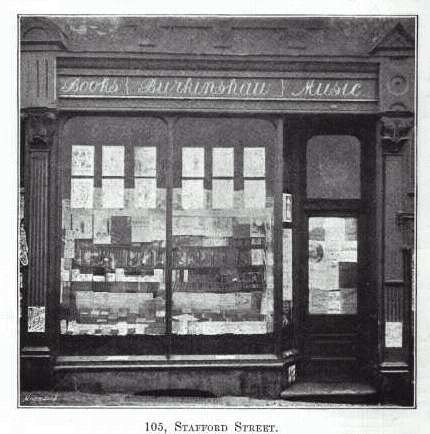 Mr. J. H. Burkinshaw, Discount Music and Bookseller,