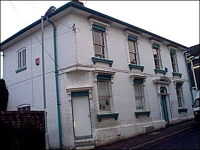 Bank House in the short cul-de-sac of Kirkham Street