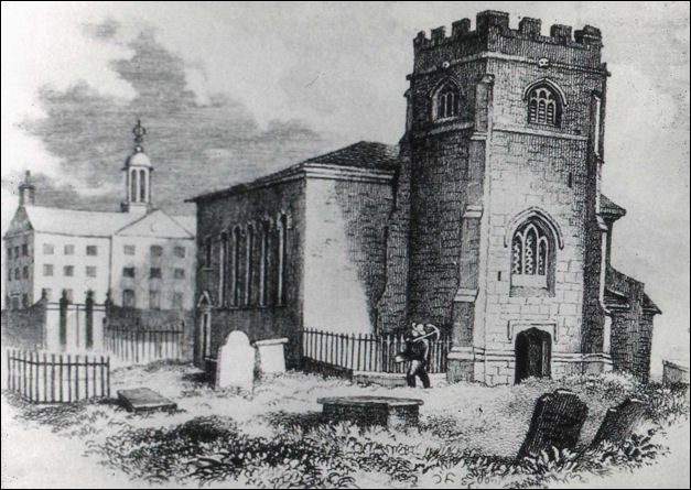 The Church of St. John the Baptist c.1840