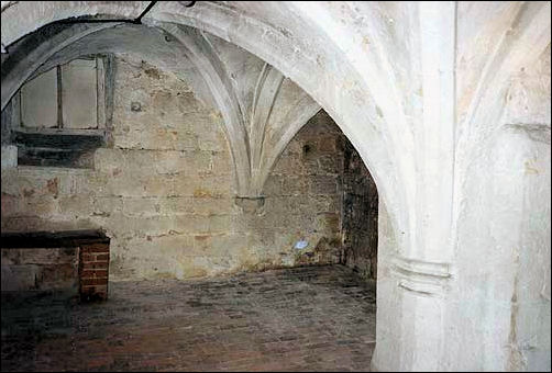 western range of Stone Priory