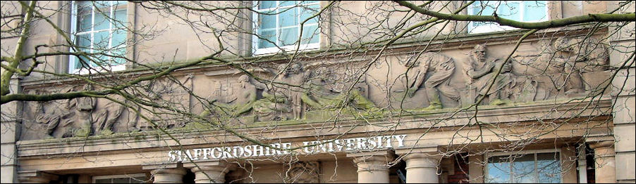 the extensive frieze above the main entrance in College Road
