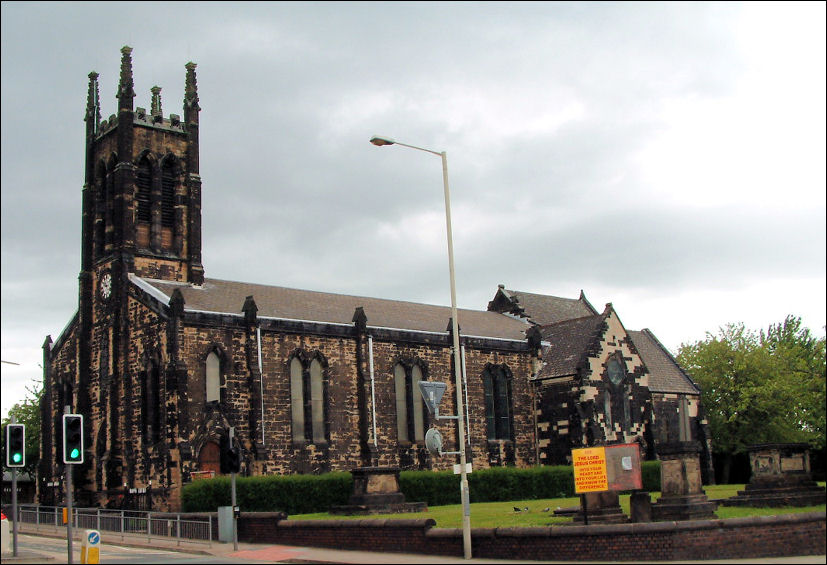 Christ Church, High Street, Tunstall - built in 1832 