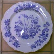 Wedgwood 13in diameter Blue and White plate