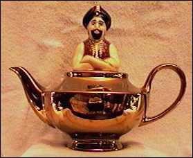"Copper Lustre Teapot" 