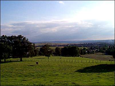 View from Ash Hall - looking towards Bucknall and Hanley